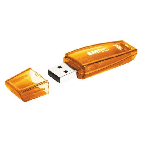 Memoria USB 2.0 EMTEC C410 128 gb arancione