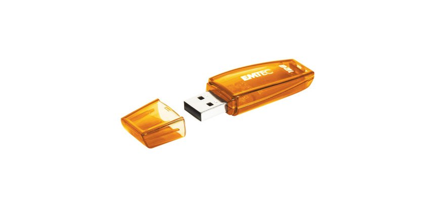 Memoria USB 2.0 EMTEC C410 128 gb arancione