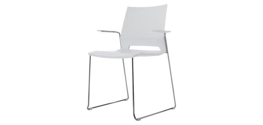 Sedia interlocutore UNISIT MIB Miss PPL bianco