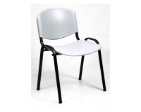 Sedia visitatore a 4 gambe UNISIT D5PS Dado grigio