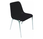 Sedia a 4 gambe UNISIT ESC Esse Nero