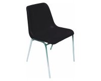 Sedia a 4 gambe UNISIT ESC Esse Nero