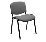 Sedia a 4 gambe UNISIT D5S Dado Ecopelle grigio