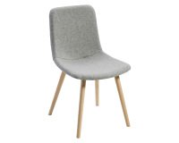 Sedia UNISIT Tosca tessuto grigio modello TO4L King L