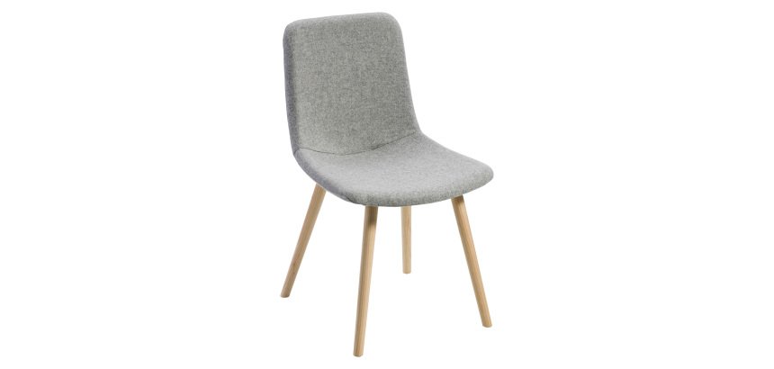 Sedia UNISIT Tosca tessuto grigio modello TO4L Target