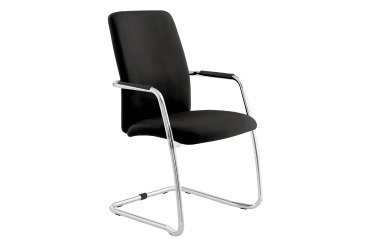 Sedia su slitta UNISIT Lithium LTLTA Poliestere nero