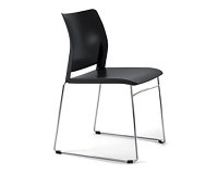 En_sedia interlocutore nero unisit alpha dl