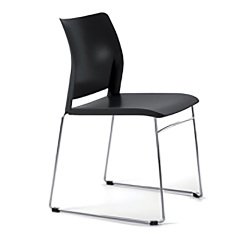 En_sedia interlocutore nero unisit alpha dl