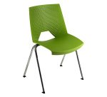 Sedia a 4 gambe UNISIT Strike SKB verde
