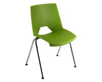 Sedia a 4 gambe UNISIT Strike SKB verde