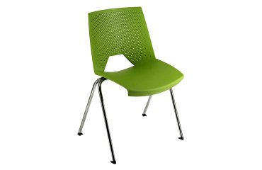 Sedia a 4 gambe UNISIT Strike SKB verde