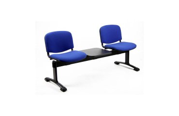 Panca 2 posti con tavolo UNISIT Dado D52PT blu