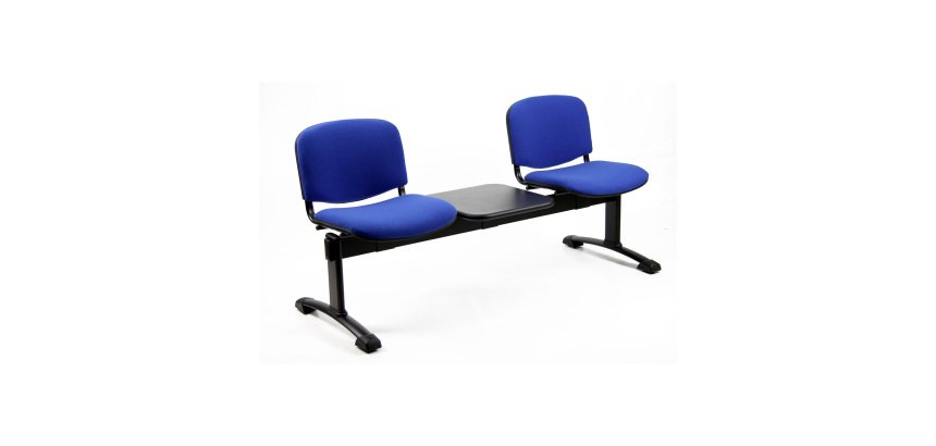 Panca 2 posti con tavolo UNISIT Dado D52PT blu