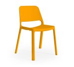 Sedia a 4 gambe UNISIT NKS arancione