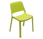 Sedia a 4 gambe UNISIT NKS giallo acido