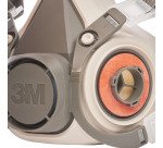 Semimaschera riutilizzabile 3M™ 6200 taglia media