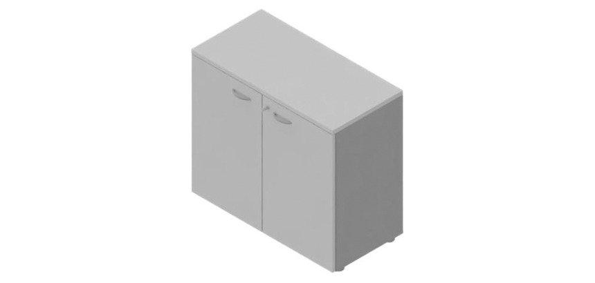 Mobile con ante Miami l 90 x p 45 cm