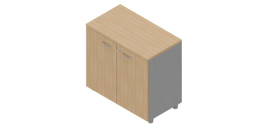 Miami cabinet with doors W 90 x D 45 cm