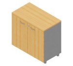 Mobile con ante Miami l 90 x p 45 cm