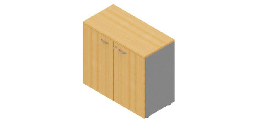 Mobile con ante Miami l 90 x p 45 cm