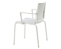 Sedia comunità a 4 gambe UNISIT Atenea ATBR/BI bianco