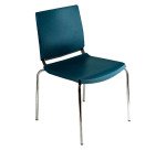 Sedia comunità a 4 gambe UNISIT Atenea ATS/AT antracite