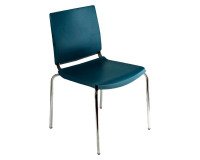 Sedia comunità a 4 gambe UNISIT Atenea ATS/AT antracite