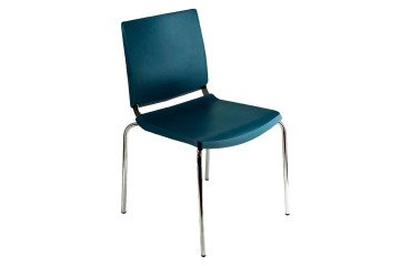 Sedia comunità a 4 gambe UNISIT Atenea ATS/AT antracite