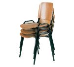 Sedia a 4 gambe UNISIT D5L Dado faggio