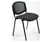 En_sedia a 4 gambe nero unisit dado colledl