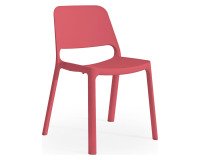 Sedia a 4 gambe UNISIT NKS corallo