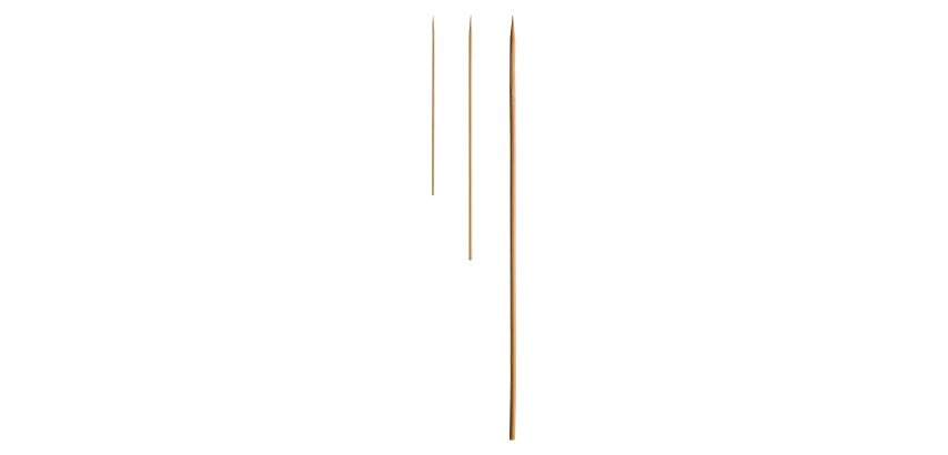 Spiedi bamboo LEONE 1000 unità