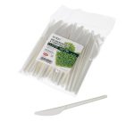 Coltello LEONE bianco 50 unità