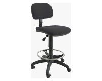 Sgabello UNISIT EOE5S ignifugo Esos Nero