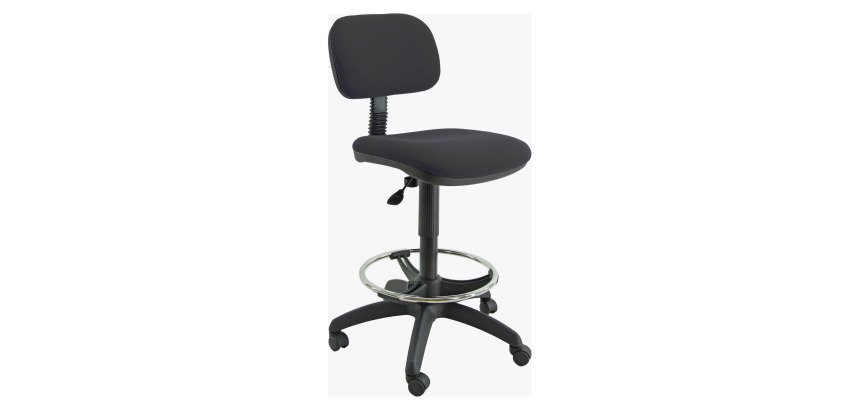 Sgabello UNISIT EOE5S ignifugo Esos Nero