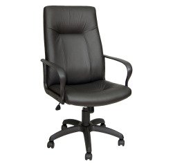 Poltrona UNISIT ERP ERIDANUS Vera pelle nero