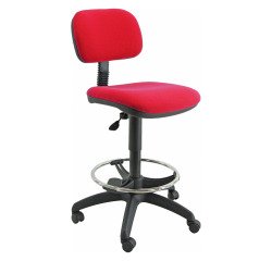 Sgabello UNISIT EOE5S Esos ignifugo Rosso