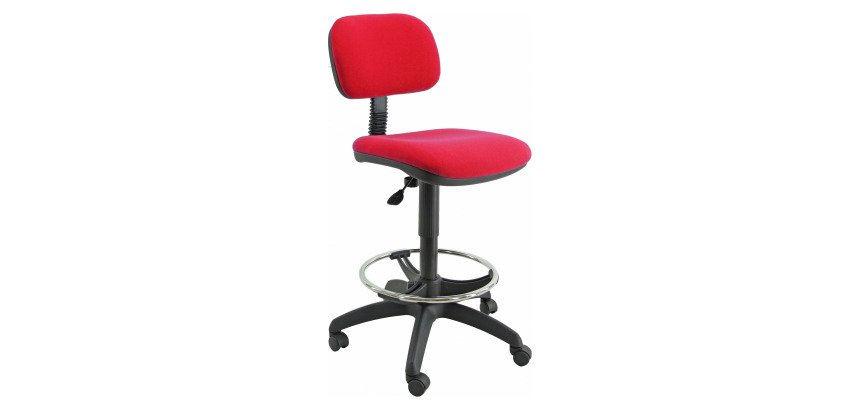 Sgabello UNISIT EOE5S Esos ignifugo Rosso