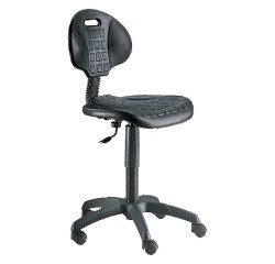 Sgabello UNISIT EOE3 Esos Poliuretano Nero