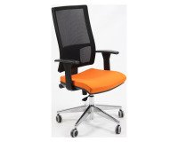 Sedia girevole UNISIT NDAY Nereide King L arancione