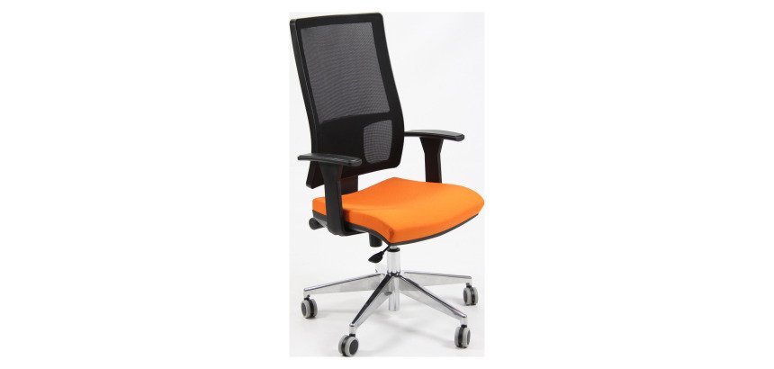 Sedia girevole UNISIT NDAY Nereide King L arancione