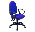 Sedia operativa Eco Smart girevole UNISIT Team TMSY blu