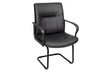 Sedia interlocutore UNISIT ERV ERIDANUS Ecopelle nero