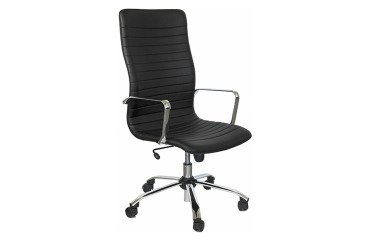 Sedia girevole UNISIT EPPC Euterpe Ecopelle nero