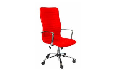 Sedia girevole UNISIT EPPC Euterpe Ecopelle rosso