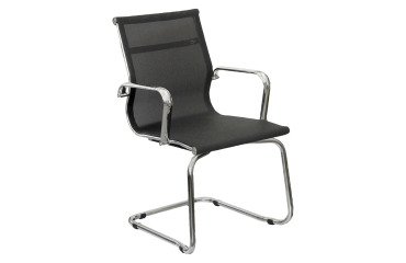 Sedia interlocutore UNISIT Pollux Space PXV Rete nero