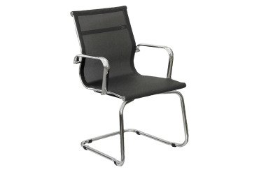 Sedia interlocutore UNISIT Pollux Space PXV Rete nero