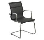 Sedia interlocutore UNISIT Pollux Space PXV Rete nero