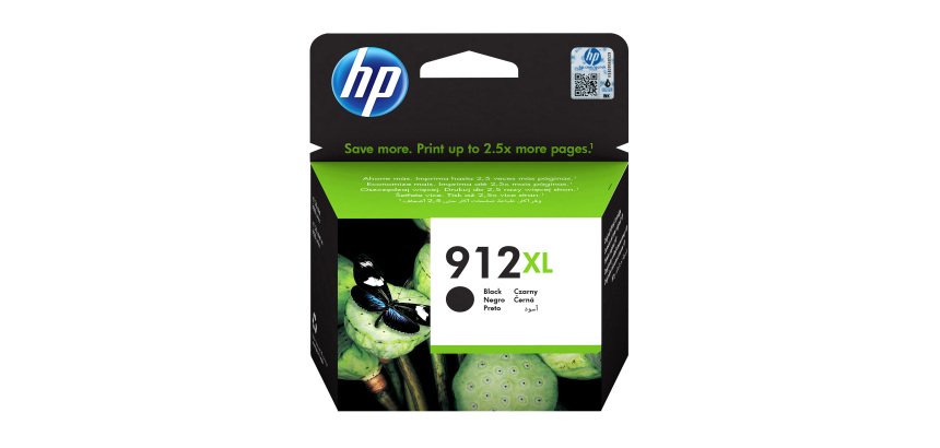 Cartuccia inchiostro HP originale 912XL nero 3YL84AE