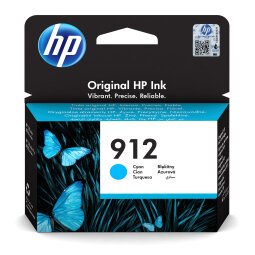 Cartuccia inchiostro HP originale 912 ciano 3yl77ae